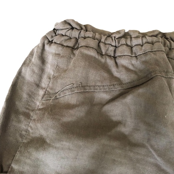 WILFRED/ ARITZIA Linen Grey trousers - Picture 4 of 16